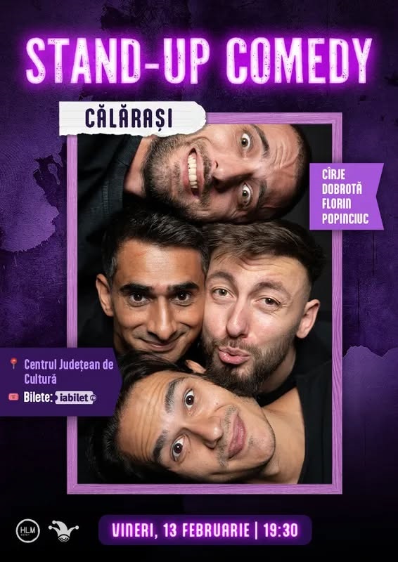 Stand-up comedy cu Cîrje, Florin, Dobrotă și Popinciuc!